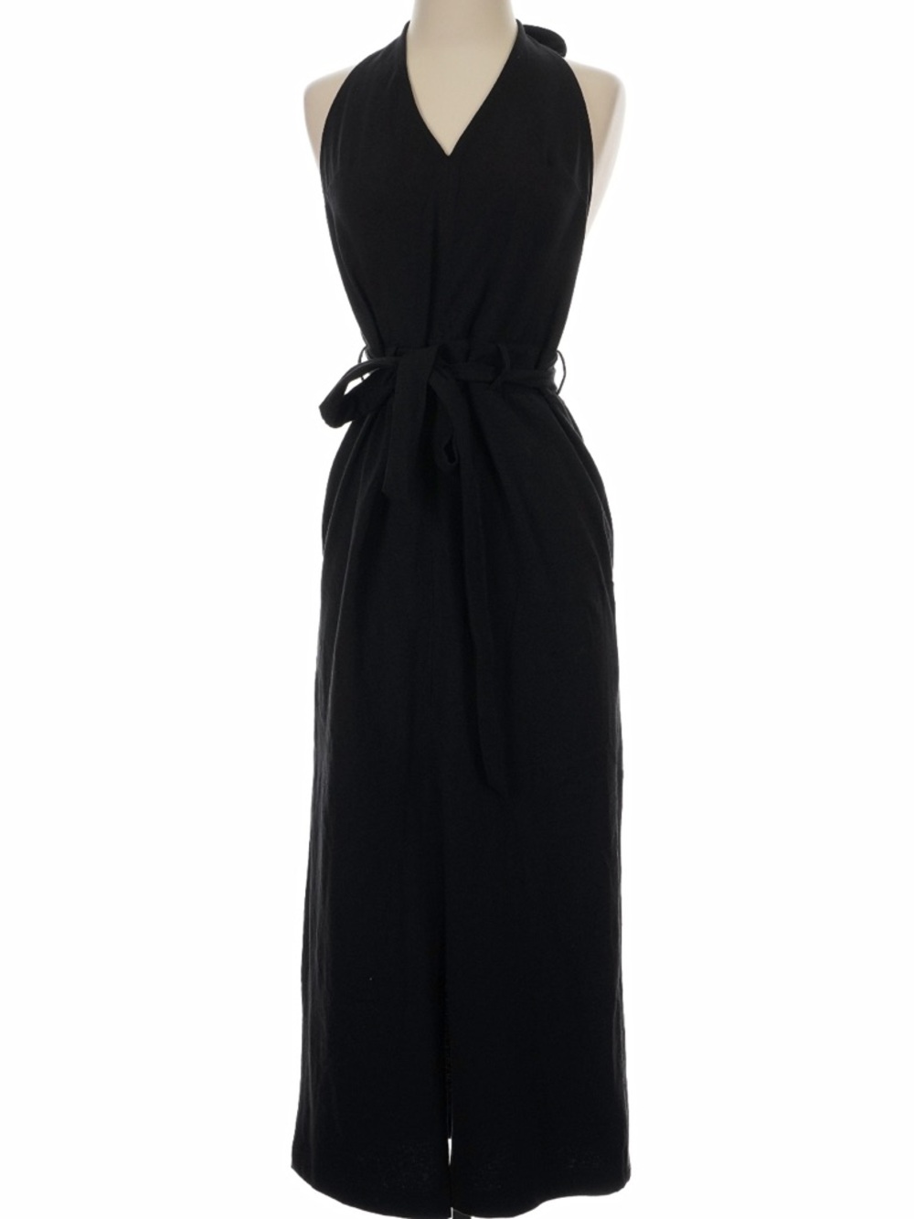 Free People Beach Black open back Midi dress size XS